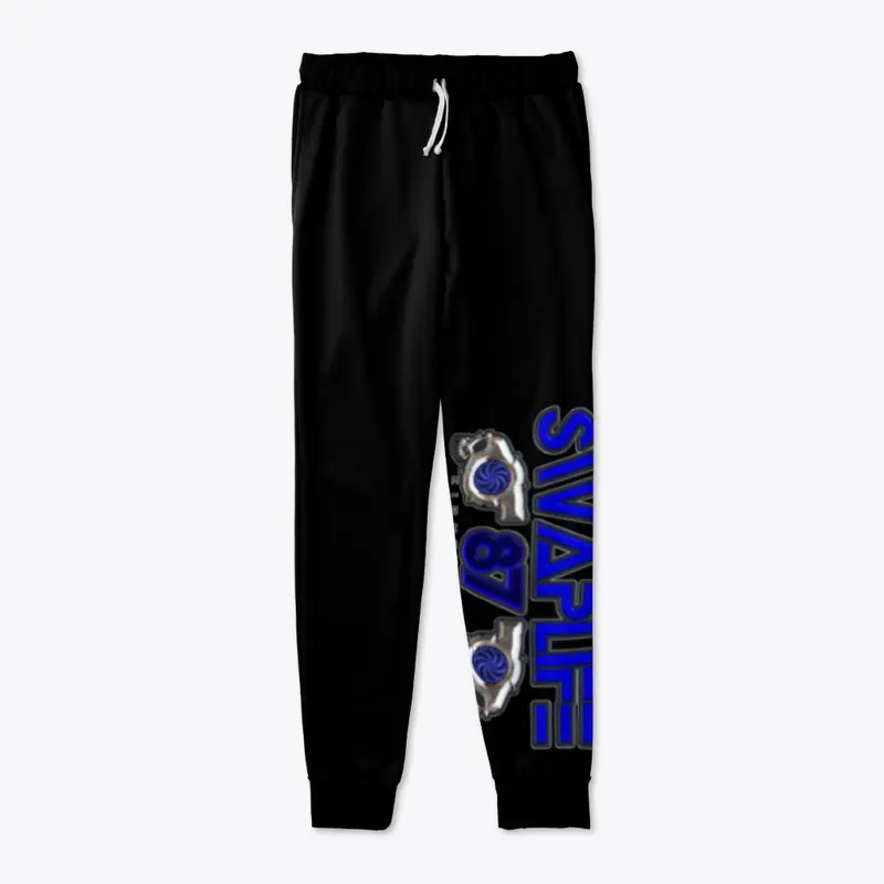 SWAPLIFE87 (BLUE) SWEATPANTS