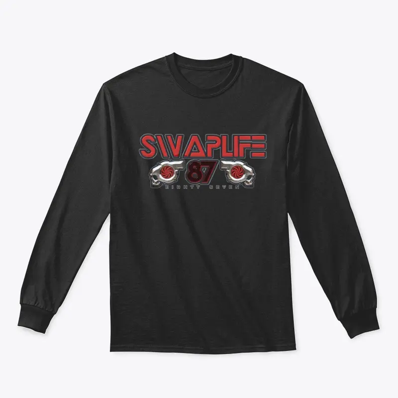 SWAPLIFE87(REDLOGO) LONG SLEEVE