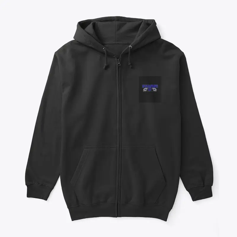 SWAPLIFE87(BLUELOGO) ZIP-UP HOODIE