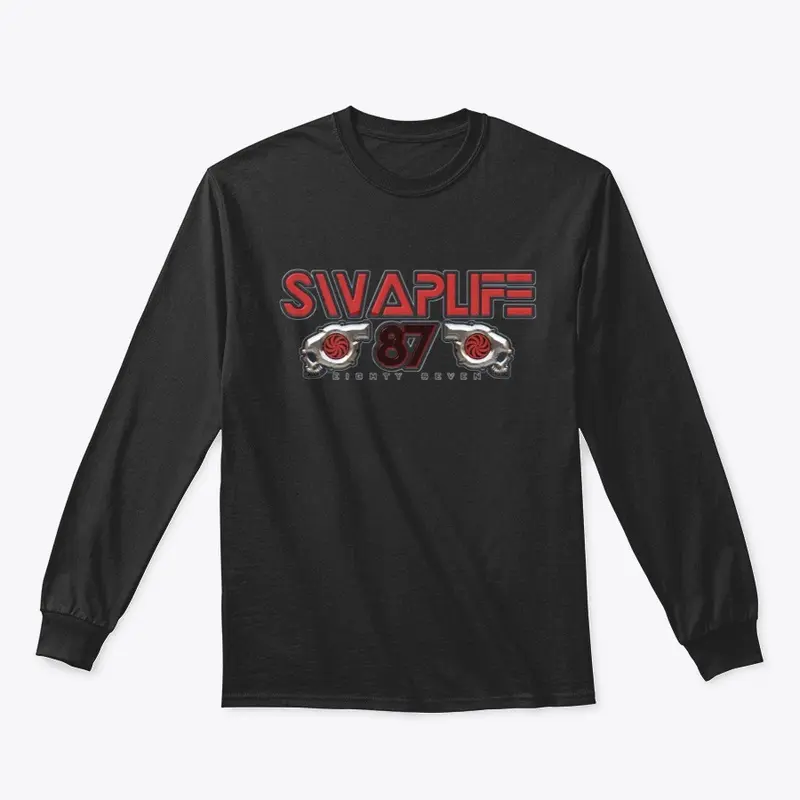 SWAPLIFE87(REDLOGO) LONG SLEEVE