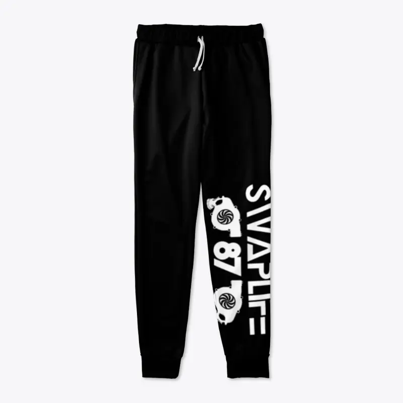 SWAPLIFE87(WHITE) JOGGERS